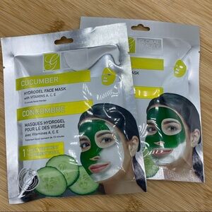 2 - Global Beauty Care | Cucumber Hydrogel Face Masks
